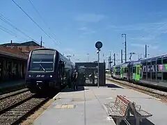 TER 2N utilisé notamment pour les circulations à destination de Lyon.