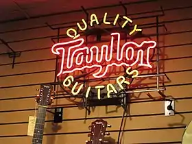 logo de Taylor Guitars