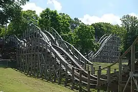 Wooden Warrior à Quassy Amusement Park