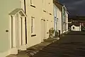 Porte à fronton dorique, Quay Parade, Aberaeron