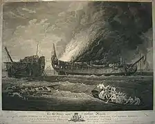 Gravure d'après l'aquarelle de George Carter.