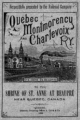 illustration de Chemin de fer Quebec, Montmorency & Charlevoix