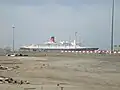 Le Queen Elizabeth 2 à Dubaï.