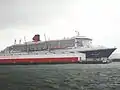 Le Queen Mary 2 à la pointe de Floride, au Havre.