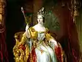 Portrait d'État de la reine Victoria 1837