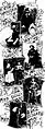 Quelques mendiants au pardon de Saint-Jean-du-Doigt vers 1904 (dessin de Charles Géniaux).