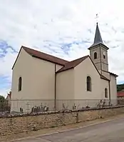 L'église paroissiale.