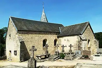 Transept sud et façade.