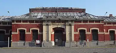 Gare de Quiévrain – frontière entrela Belgique et la France.