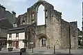 Pignon ouest de l'église Saint-Colomban