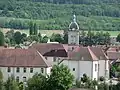 Le chevet de l'église et l'ancien couvent des Dominicains vu au nord-ouest.