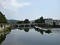 Pont de Quingey sur la Loue.