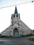 Façade de l'église.