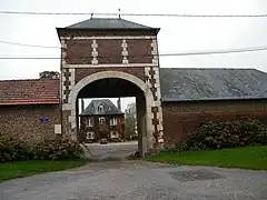 Entrée de ferme.