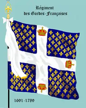 Drapeau d'Ordonnance de 1691 à 1789