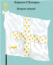 drapeau colonel de 1776 à 1791