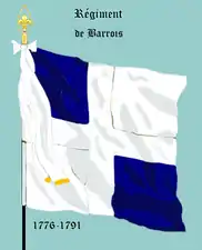 régiment de Barrois de 1776 à 1791