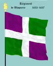 régiment de la Bloquerie de 1633 à 1637