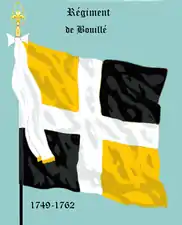 Régiment de Bouillé de 1749 à 1762