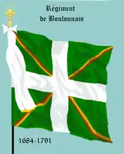 régiment de Boulonnais de 1684 à 1791