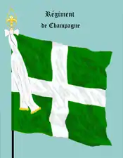régiment de Champagne de 1585 à 1791