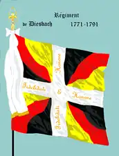 régiment de Diesbach de 1771 à 1791