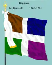 régiment de Hainault de 1762 à 1791