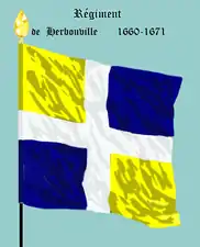 régiment d’Herbouville de 1652 à 1666