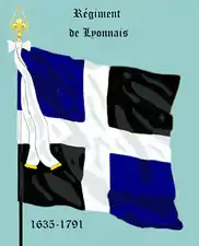 régiment de Lyonnais de 1635 à 1791