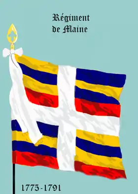 Image illustrative de l’article Régiment de Maine (1775)