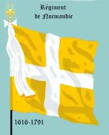 Régiment de Normandie de 1616 à 1791