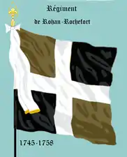 régiment de Rohan-Rochefort de 1745 à 1758