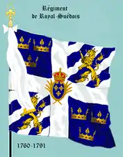 régiment Royal-Suédois de 1760 à 1790