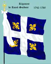 régiment Royal-Suédois de 1742 à 1760