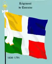 régiment de Touraine de 1636 à 1791