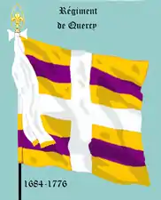 régiment de Quercy de 1684 à 1776
