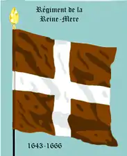 régiment de La Reine-Mère de 1643 à 1666