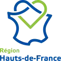 Logo depuis juillet 2016, représentant un cœur entrelacé dans une carte de France.