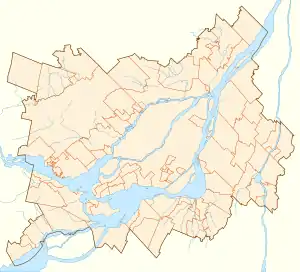 Géolocalisation sur la carte : Montréal