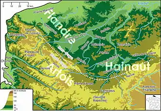 Les collines d'Artois s'étendent du Boulonnais à Arras en passant par les plateaux de Licques et Fruges.