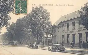 Route de la Révolte à Saint-Denis (vers 1910).
