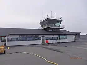 Vue de l'aéroport