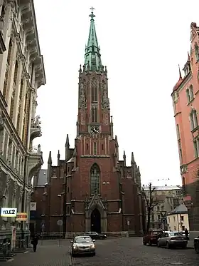 Église Sainte-Gertrude de Riga.