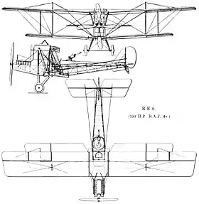 vue en plan de l’avion