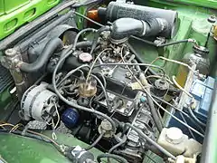 Le moteur de la Renault 15 TL