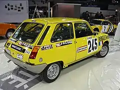 Renault 5 LS version "Coupe" de 1975.