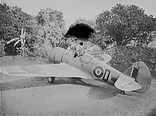 Un Mohawk IV en Inde en janvier 1943.