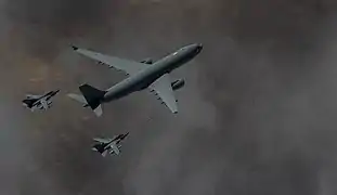Voyager KC2 en mission au-dessus de l'Irak.