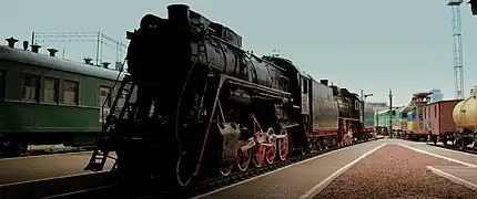 locomotive à vapeur L3191.