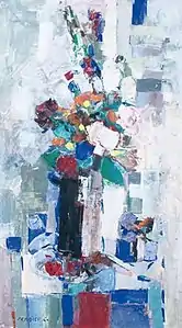 Vase de fleurs (1960).